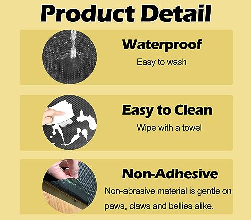 Reptile Carpet Bearded Dragon Tank Accessories for 40 Gallon, 20 Gallon, 50 Gallon,75 Gallon Tank, 17.5x39 Inch Non-Adhesive Reptile Mat Terrarium Liner For Leopard Gecko, Snake, Lizard and Tortoise