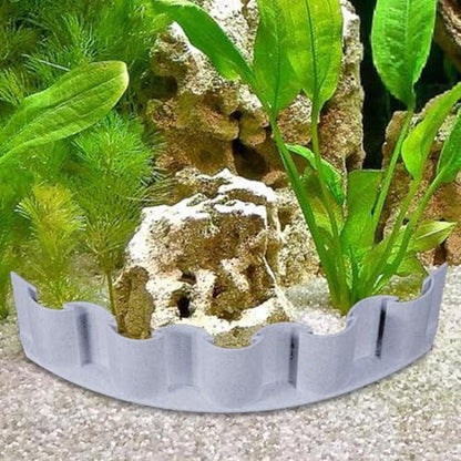 Aquarium Substrate Divider – Fish Tank Fence | Aquarium Accessories Decorative Board | Sand Water Grass Mud Separator | Planted Aquarium-Landscaping Panel for Fish Tank Isolation - style: B