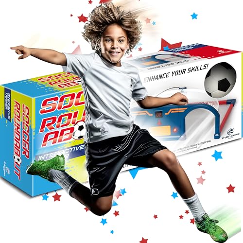 Soccer Trainer, Soccer Exercises Training Set | Improve Agility First Touch Ball Control & Foot-Eye Coordination Hand-Eye