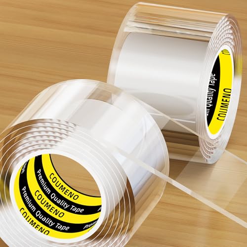 Clear Soft Corner Protectors for Baby Safety,2 Rolls,1.6in (W) x 6.6FT(L), Baby Proof Corner Guards & Edge Protectors, Table Bumper for Furniture, Window & Wall Edge Protection - size: 2 Rolls,1.6in x 6.6FT
