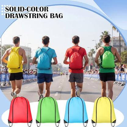 20 Sets 17oz Water Bottles Bulk and Drawstring Backpacks, Classic - color: Classic