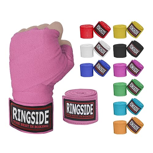 Ringside Mexican Style Boxing Hand Wraps 180" - color: Pink, size: 1 Pair