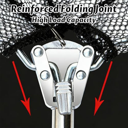 Fishing Net with Handle Fish Net,Extendable Fishing Gear Aquarium Fish Net for Fish Tank