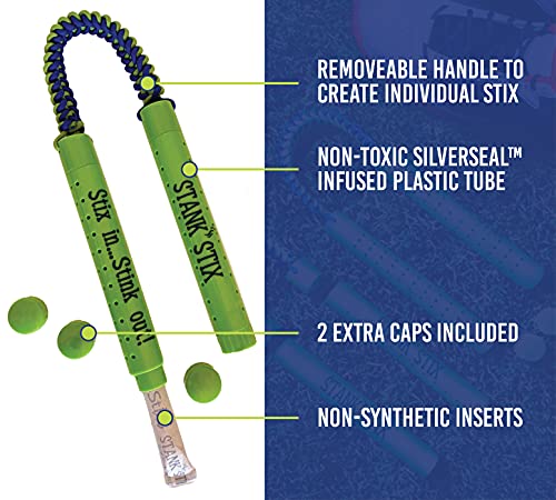 GloveStix StankStix Odor Eliminator for Shoes, Boots, Bags & Gear | Shoe Odor Eliminator, Formerly Called ShoeStix, Non-Toxic Odor Remover and Deodorizer