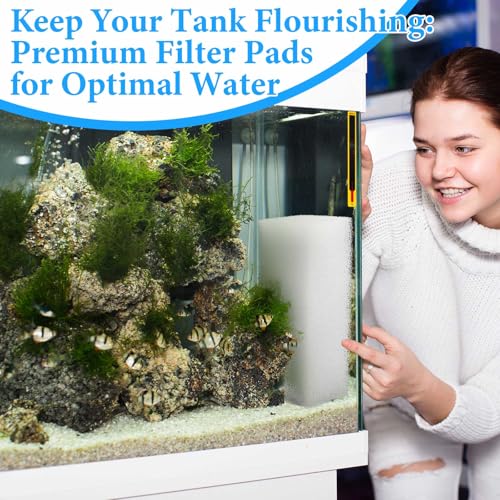 6 Pcs Replacement Foam Filters Compatible with Aqua-Clear 110/500 A623 Aquarium Filter Foam Insert Sponge Pads