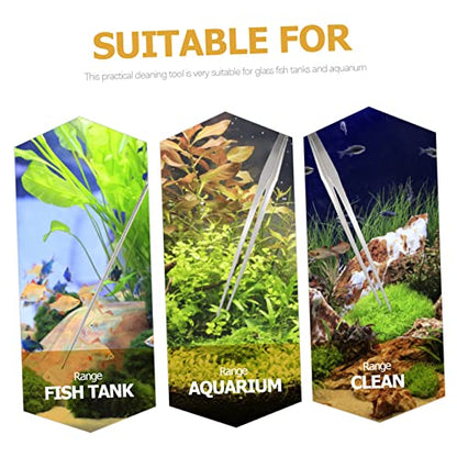 BESPORTBLE Fish Tank Maintenance Kit Vacuum Gravel Hand Held Trimmer for Aquariums