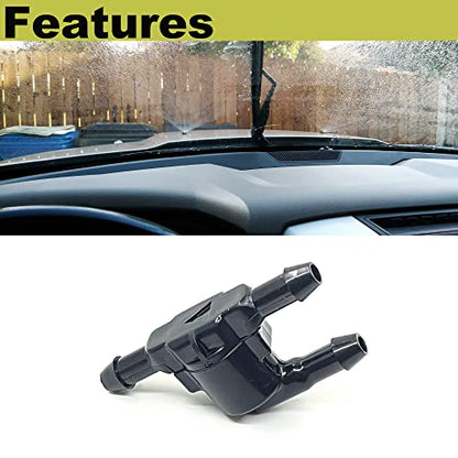 Wiper Washer Windshield Check Valve Replacement for Toyota, Scion, Lexus- OEM: 85321-28020