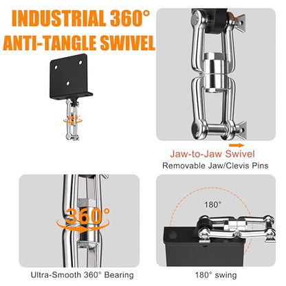 Heavy Bag & Punching Bag Hanger, Wall, Ceiling, Beam Mount Options - color: Ceiling - L-Shape Joist