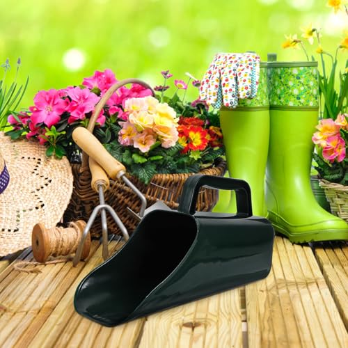 DOITOOL Aquarium Sand Shovel and Fish Tank Cleaner Scoop, 2pcs Plastic Sediment Cleaning Shovel Set with Drainage Holes for Gravel Substrate Maintenance in Aquariums and Fish Tanks