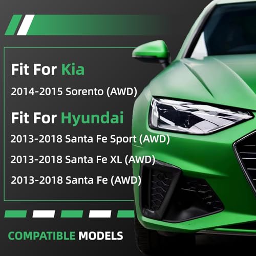 2PCS Rear Stabilizer Sway Bar End Links Fit for Hyundai 2013 2014 2015 2016 2017 2018 Santa Fe Sport (AWD) /Santa Fe XL (AWD) /Santa Fe (AWD), for Kia 2014-2015 Sorento (AWD) K750664 K750665 - size: K750664 K750665