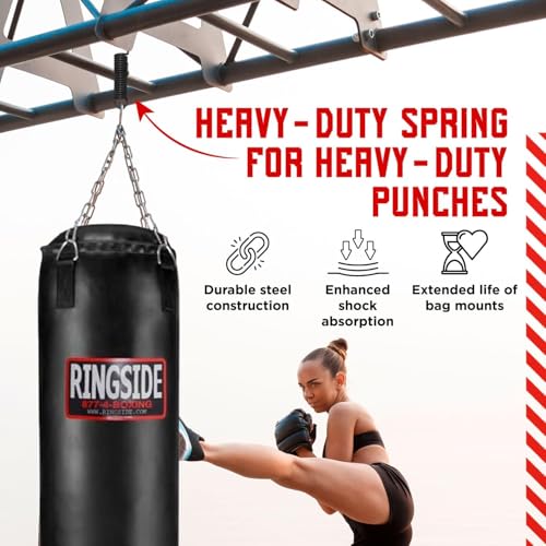Ringside Boxing Training Heavy Duty Bag Spring (Up to 150 pounds) - style: New and Improved