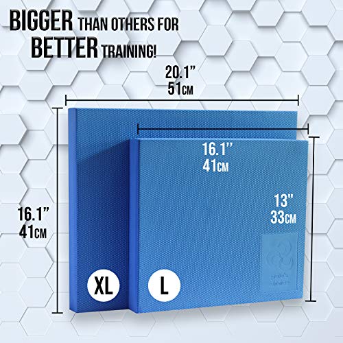 XL Foam Balance Pad - Extra Large Balance Pad for Physical Therapy - size: L