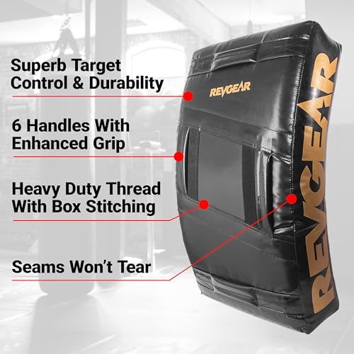 Revgear Kick Pad Shield, Body Shield for Martial Arts, Multi-Discipline Use - size: Kick Shield