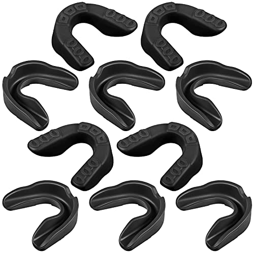 Frienda Adult Mouth Guards for Sports with Case - color: Black