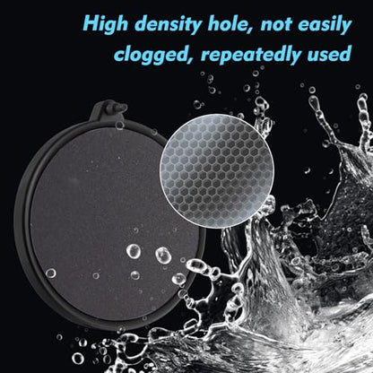 5.9 Inch Nano Air Stone with Case - Silent High Oxygen Bubbler for Aquariums, Fish Tanks & Hydroponic Systems, Black Small Bubble Diffuser Accessories (No Air Pump and Air Tube)