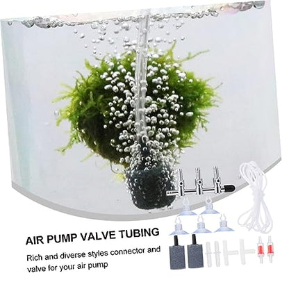 MAGICLULU 16pcs Airline Tubing Aquariums Valve Splitter Flexible Replacement Accessories for Fish Tanks for Air