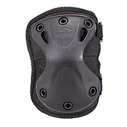 HATCH XTAK Tactical Military Elbow Pads, Black, One Size Fits Most