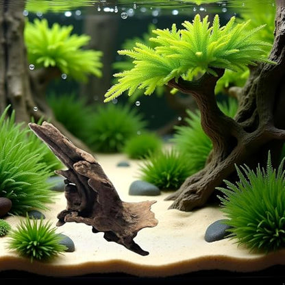 1Pc Landscape Wood Decoration Driftwood Tree Aquarium Fish Tank Plant Stump Ornament Landscap Decor Aquarium Decoration Wood Natural Trunk Aquarium Decor, Random Style