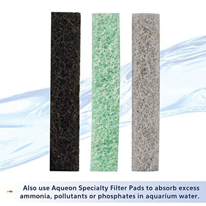 Aqueon QuietFlow 20 LED PRO Aquarium Fish Tank Power Filter For Up To 30 Gallon Aquariums