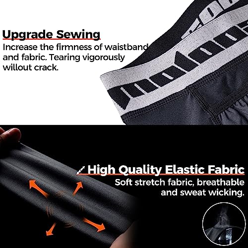 COOLOMG Men Adult Padded Baseball Sliding Shorts with Cup Pocket - color: White, size: Medium