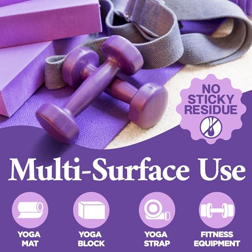 Durabasics Yoga Mat Cleaner Spray, Lavender, 2 Pack with Microfiber Towel