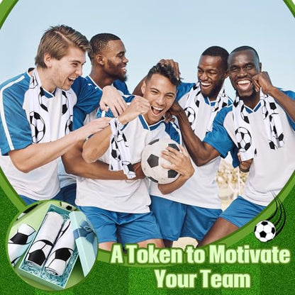 12 Pcs Soccer Cooling Towels Sweat Rag Soccer Essentials - color: White, size: Soccer