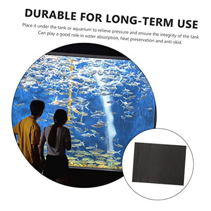 COLLBATH Thickened Fish Tank Mat Non- Bottom Pad for Aquariums Water Absorbent and Shock-Absorbing Cushion Base for Fish Tanks and Reptile Terrariums