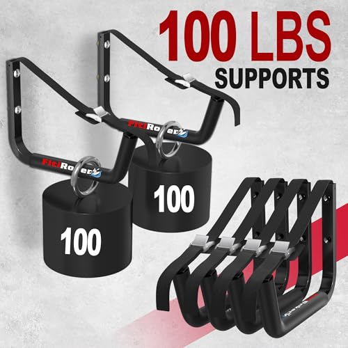Kayak Storage Rack 120LB Wall Mounted Kayak Hook - style: Square Tube