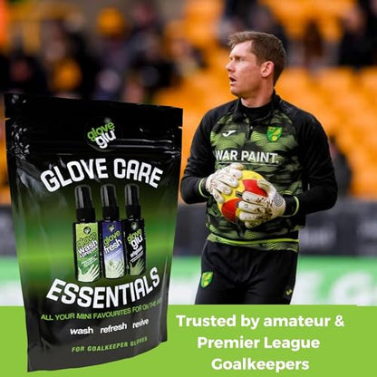 Gloveglu Glove Care Essentials System Bundles - size: 1.7 floz (Pack of 3), style: Wash + Refresh + Revive