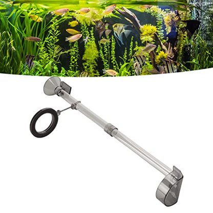 Shrimp Feeding Dish, Feeding Tube Aquarium Shrimp Feeding Dish Bowl Fish Feeder Shrimp Feeding Tube and Dish Set with Suction Cup, Feeding Circle Dish and Tube Brush for Fish Tank