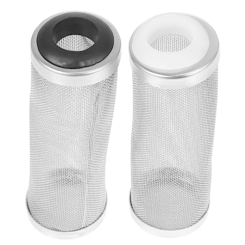Milisten 2pcs Water Inlet Mesh Guard Protective Cover for Fish Tank Filters Easy to Install Aquarium Accessory Prevents Debris for Extended Lifespan