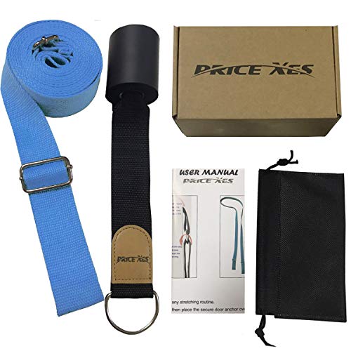 Yoga Stretch Strap - to Improve Leg Stretching - Perfect Home Equipment for Ballet, Dance, Warm upand Gymnastic Exercise - Excellent Gift for Your Friends, Children, and Loved Ones - color: Light blue
