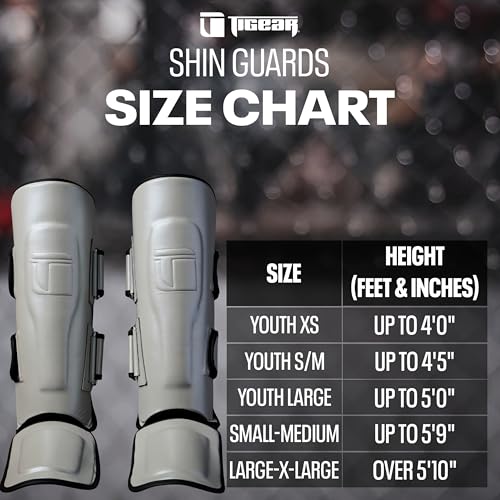 Tigear APEX5 Shin Guards – Chrome Luxe | Muay Thai, MMA, Kickboxing & Sparring | 100% Buffalo Leather