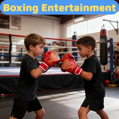Boxing Gloves for Kids Kids Boxing Gloves Red Blue - color: Red