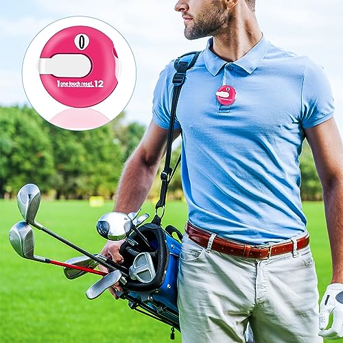 Frienda Golf Score Counter with One Touch Reset - color: Pink