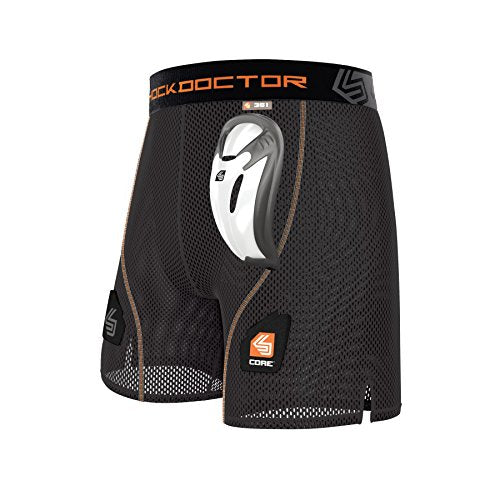 Shock Doctor Mens Adult Loose Hockey Shorts Supporter - size: X-Small