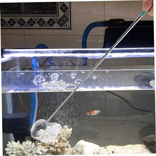 HANABASS Shrimp Net Fishing Net Fishing Nets for Brine Shrimp Fish Aquarium Accessories Large Fishing Net Soft - color: Black
