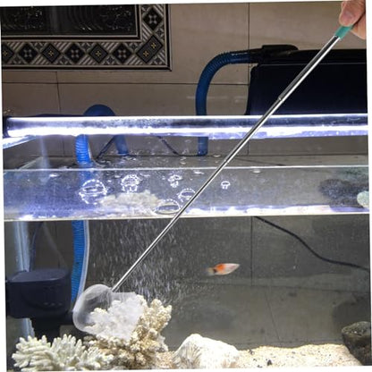 HANABASS Shrimp Net Fishing Net Fishing Nets for Brine Shrimp Fish Aquarium Accessories Large Fishing Net Soft - color: Black