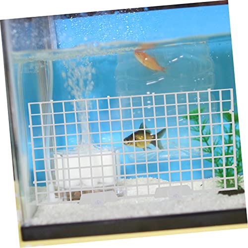 1set Fish Breeding Divider Aquarium Isolation Board Tank Separator Design for Mixed Breeding Aggressive Fish Separation Easy to Install and Expand