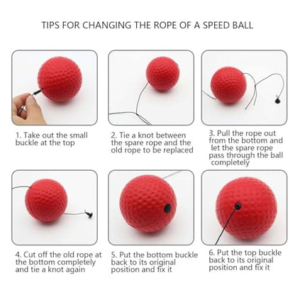 Reflex Ball Adjustable Band Reaction Trainer