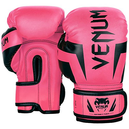 Venum Venum Elite Boxing Gloves Kids - color: Neo Pink, size: Large