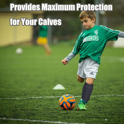 Soccer Shin Guards for Kids Youth Adult - color: White, size: Medium