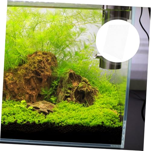 Yardwe Fish Tank Divider Panel Transparent Acrylic Separator for Aquariums Easy to Install for Fish Isolation and Breeding Includes Cups