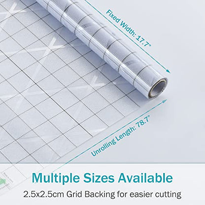 Lattice Frosted Window Film Window Privacy Film Static Cling Window Vinyl Opaque Glass Sticker Non Adhesive Anti-UV 17.7x78.7 inches - size: 17.7"x78.7" (45x200cm)