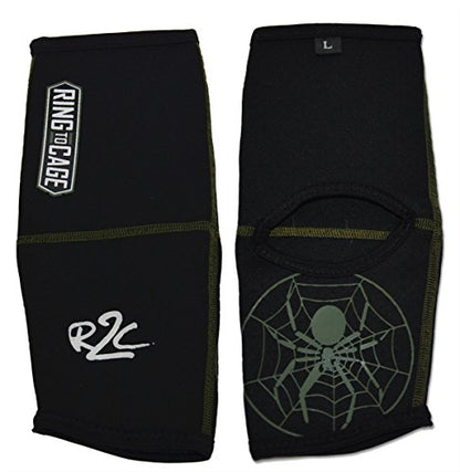 Ring to Cage Spider Grip Ankle/Foot Grips for Muay Thai, MMA, Kickboxing - size: Small-Medium