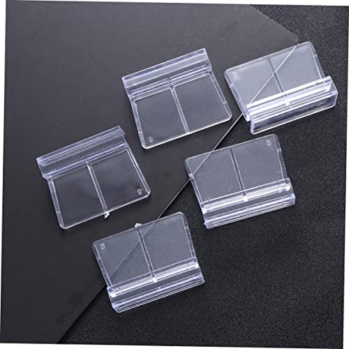 Didiseaon 20pcs Acrylic Fish Tank Cover Support Bracket for Aquarium Practical Holder for Tanks Safe and Fish Cover Frame