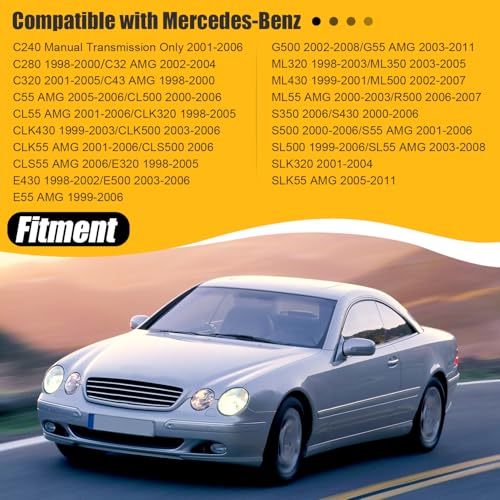 Crankcase Ventilation Hose Kit Air Intake Tube Connector Compatible with Mercedes Benz 1998-2011 Replace 1120180382 1120180482 1120180282 1120180182