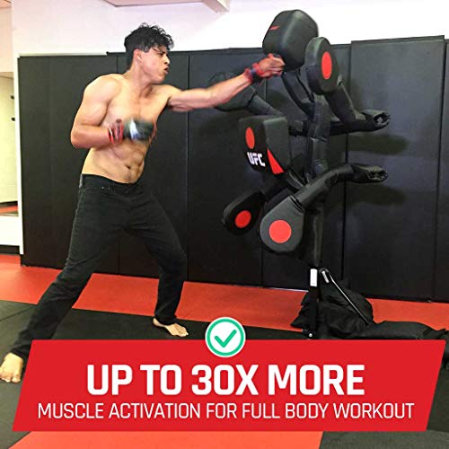 BAS UFC Body Action System - Fully Adjustable Punching & Kicking Pads - Martial Arts Training: MMA, Boxing, Karate, Muay Thai & More! - style: Deluxe