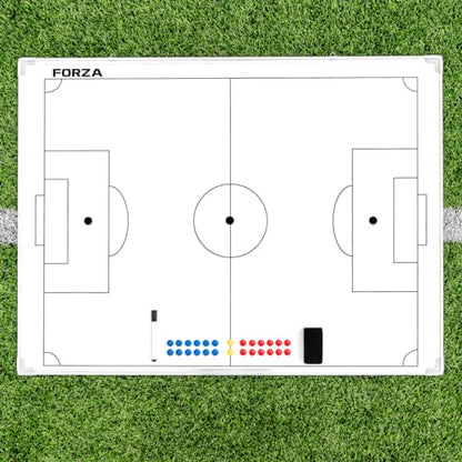 FORZA Double Sided Coaching Board 47in x 35in Soccer Whiteboard