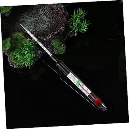 Accurate Fish Tank and Aquarium Hydrometer Glass Floating Salt Water Salinimeter